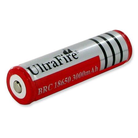 EMPIRE 3.7VUltrafire 18650 3.0 Rechargeable Protected Battery - 11.1 watt FLB-18650-3.0